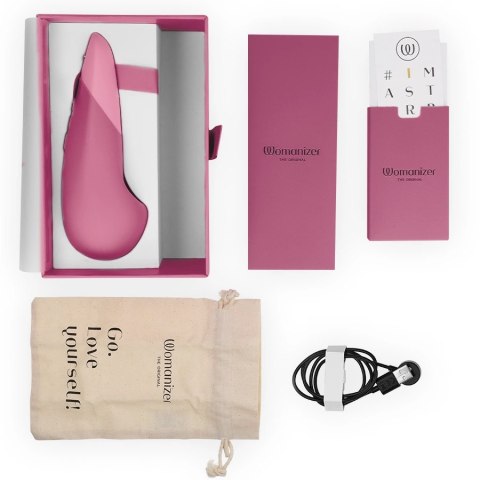 Womanizer Vibe Lay-On UltraWave Dusky Pink - cichy model wodoodporny WOMANIZER