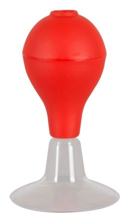 You2Toys Przyssawki do sutkow model z pompką, czerwono-przezroczyste 5,5 cm You2Toys