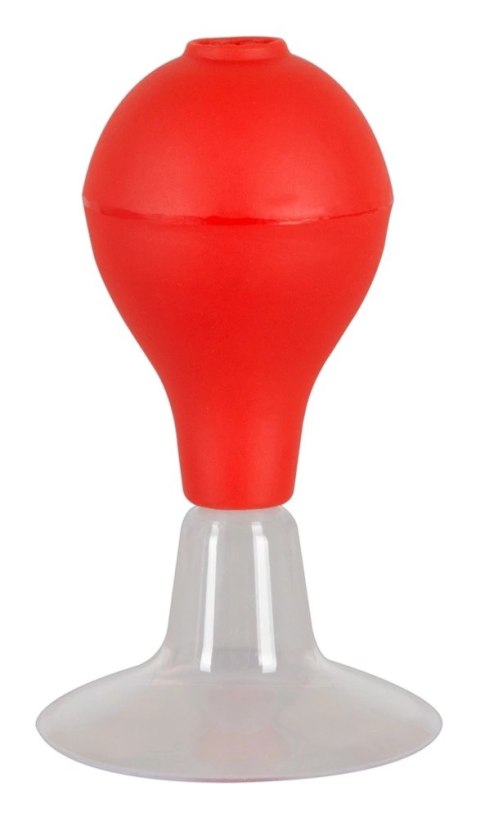 You2Toys Przyssawki do sutkow model z pompką, czerwono-przezroczyste 5,5 cm You2Toys