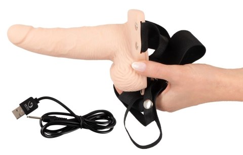 You2Toys Vibrating Strap-On Sleeve - model z 7 trybami, ładowany USB You2Toys