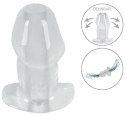 ANOS Tunnel Plug Transparent - anatomiczny korek z otworem 10,2 cm ANOS