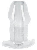 ANOS Tunnel Plug Transparent - anatomiczny korek z otworem 10,2 cm ANOS
