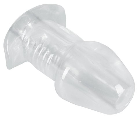 ANOS Tunnel Plug Transparent - anatomiczny korek z otworem 10,2 cm ANOS