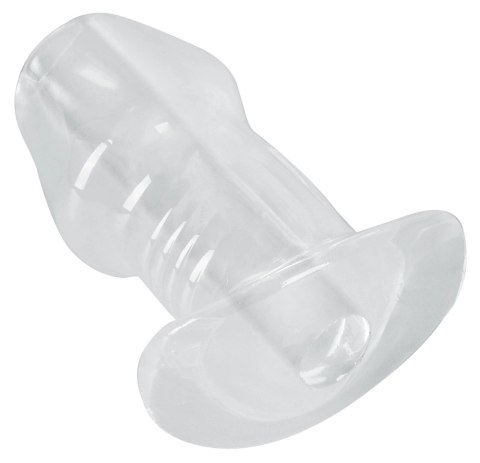 ANOS Tunnel Plug Transparent - anatomiczny korek z otworem 10,2 cm ANOS