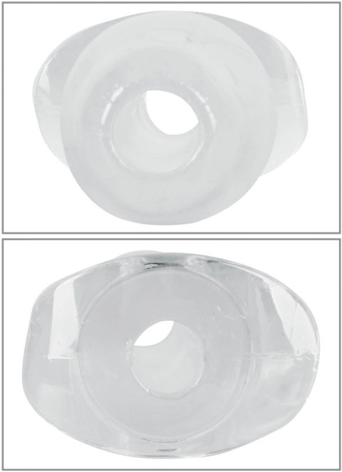 ANOS Tunnel Plug Transparent - anatomiczny korek z otworem 10,2 cm ANOS