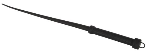 Bad Kitty Whip Silicone - czarny bat silikonowy 60 cm, ergonomiczny uchwyt Bad Kitty
