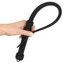Bad Kitty Whip Silicone - czarny bat silikonowy 60 cm, ergonomiczny uchwyt Bad Kitty
