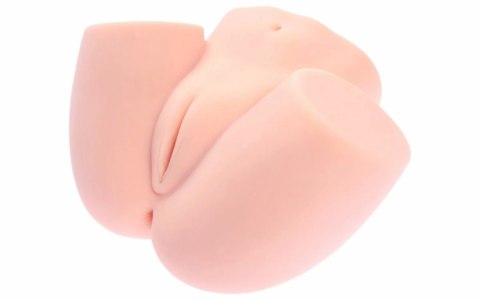 Baile Sally - anatomiczna maszyna intymna, model leżący, naturalny odcień Kokos