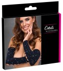 Cottelli ACCESSOIRES Rękawy Gauntlet Czarny z Kryształkami S-L Cottelli