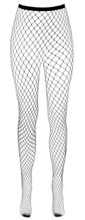 Cottelli LEGWARE Net Tights S-L czarne, duże oczka, bezszwowe Cottelli