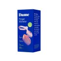 Dame Fin 2.0 - Wibrator na palec, ładowany USB-C, wodoodporny Dame