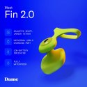 Dame Fin 2.0 - Wibrujący model na palec, ładowanie USB, wodoodporny Dame