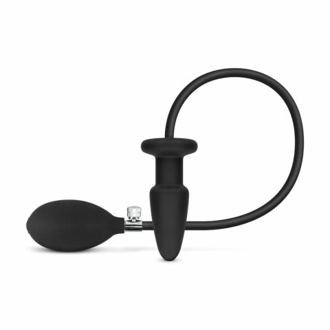 EasyToys - Nadmuchiwany Korek Anatomiczny Czarny z Zaworem Bezpieczeństwa Easytoys