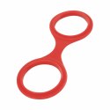 EasyToys Opaski Silikonowe Regulowane Czerwone - Komfortowy System Zapięć Easytoys