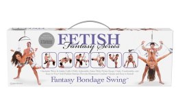Fetish Fantasy Series Huśtawka Intymna z Mankietami Biała, regulowana Fetish Fantasy