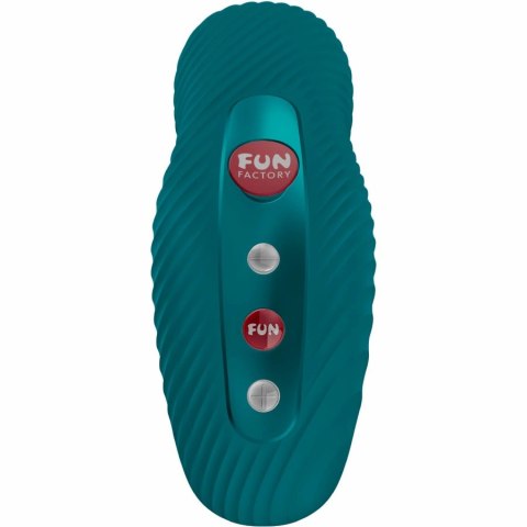 Fun Factory LAYA III zielony - ergonomiczny model z falistą powierzchnią FUN FACTORY