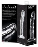 Icicles Szkło Borokrzemowe Model Zakrzywiony 18cm Anatomiczny Icicles