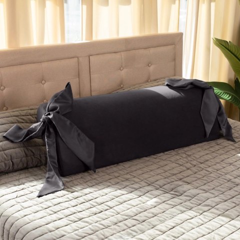 Liberator Ravish Pillow Black - poduszka z satynowymi taśmami 91,5 cm Liberator