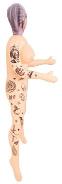 NaughtyDollz Tattoed Doll 152 cm - dmuchana figura z tatuażami You2Toys