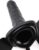 Pipedream Fetish Fantasy Series Uprząż intymna z elastyczną nakładką czarna 20 cm Fetish Fantasy