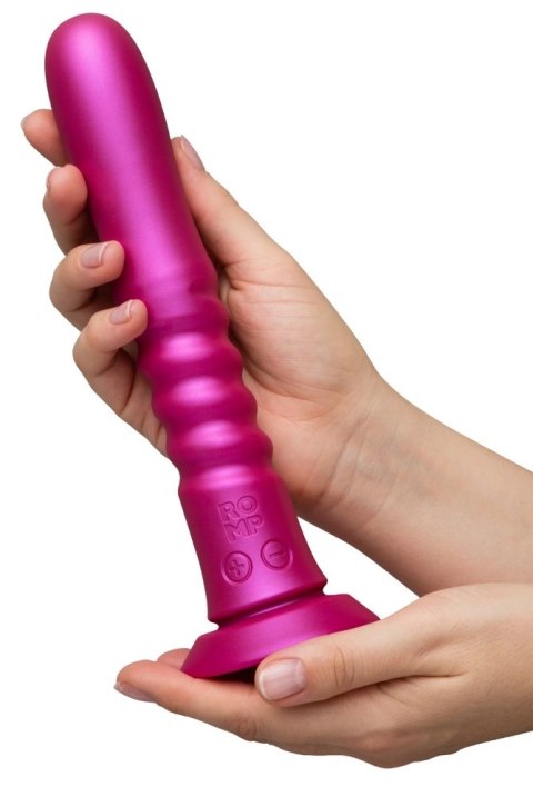 ROMP Jiggle - Wibrujący model z funkcją ruchu, silikonowy, fioletowy ROMP