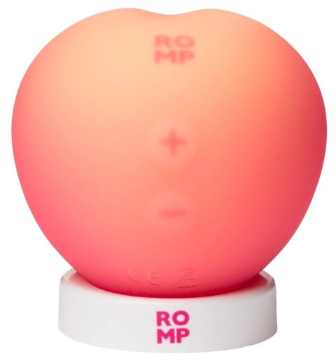 ROMP Pink Peach - kompaktowy stymulator z technologią powietrzną, rożowy ROMP