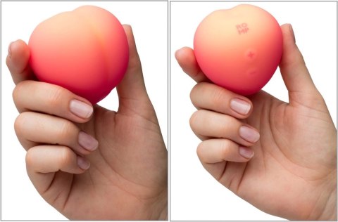 ROMP Pink Peach - kompaktowy stymulator z technologią powietrzną, rożowy ROMP