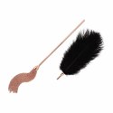 Rosy Gold Feather Tickler & Whip 2w1 - Roża Złota, elegancki design Rosy Gold