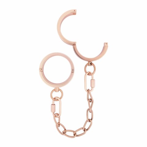 Rosy Gold Kajdanki Metalowe Rosegold z Systemem Bezpieczeństwa Rosy Gold