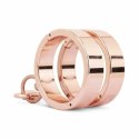 Rosy Gold Kajdanki Metalowe Rosegold z Systemem Bezpieczeństwa Rosy Gold