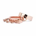 Rosy Gold Kajdanki Metalowe Rosegold z Systemem Bezpieczeństwa Rosy Gold