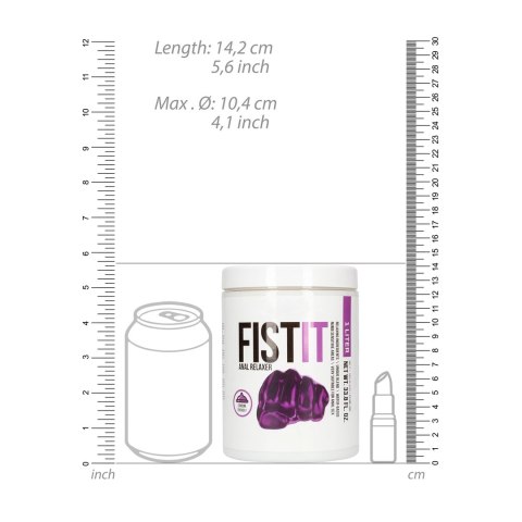 Shots Fist It Lubrykant wodny 1000 ml - do masażu i komfortu Fist It by Shots