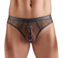 Svenjoyment M. Thong Net 2XL - siateczkowy model z ozdobnymi pierścieniami Svenjoyment