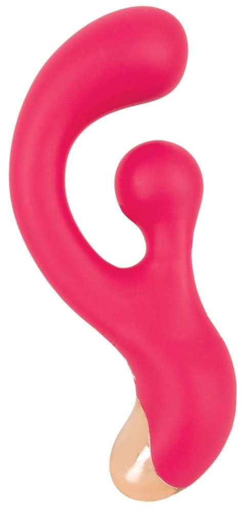 Sweet Smile G-Spot Vibrator z rotacją i podwojną mocą, fioletowy 18 cm Sweet Smile