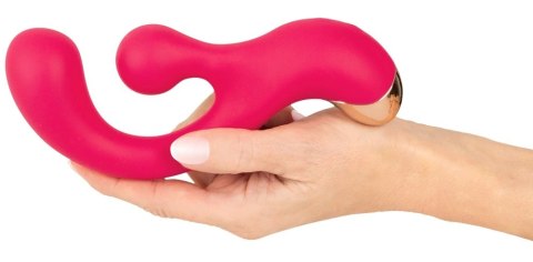 Sweet Smile G-Spot Vibrator z rotacją i podwojną mocą, fioletowy 18 cm Sweet Smile