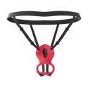 Teazers Harness Red - Intymny System Wibrujący z Pilotem USB Teazers