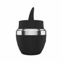 Teazers Mini Tongue Vibrator Black - kompaktowy masażer silikonowy USB Teazers