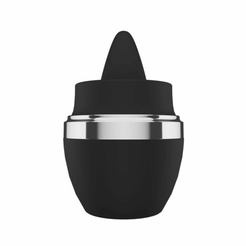 Teazers Mini Tongue Vibrator Black - kompaktowy masażer silikonowy USB Teazers