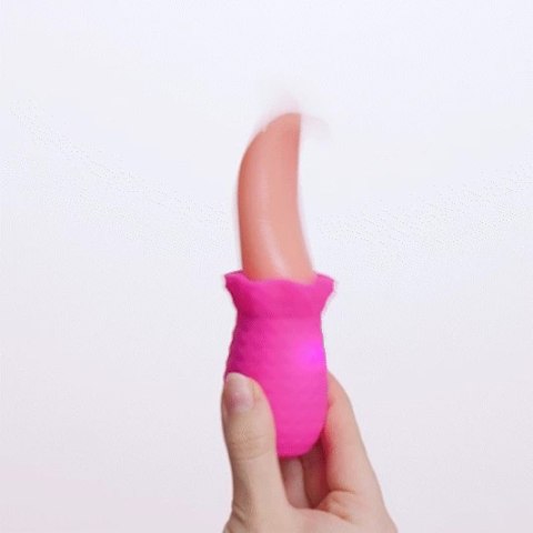 Teazers Tongue Vibrator Pink - Model z Elastyczną Końcowką i Wibracjami Teazers
