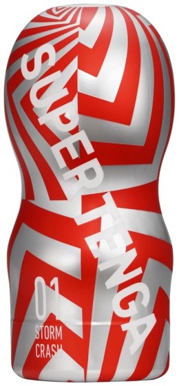 Tenga Super Storm Crash - jednorazowa maszyna intymna, system Vacuum, 16 cm TENGA