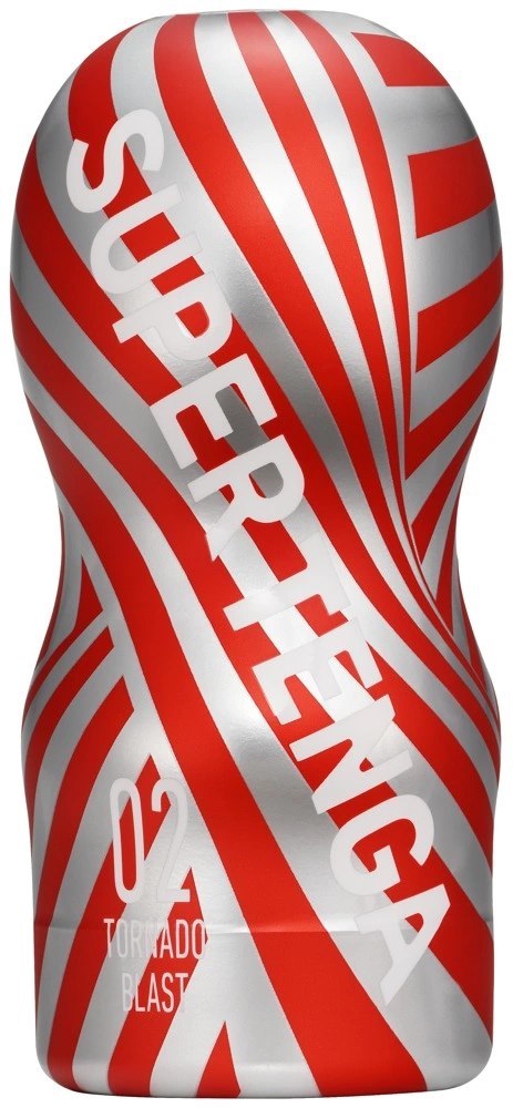 Tenga Super Tenga Tornado Blast - jednorazowa maszyna intymna, 16 cm TENGA