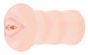 Three Sisters Model Virgin kompaktowa maszyna intymna z teksturą 14 cm Kokos
