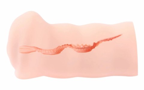 Three Sisters Model Virgin kompaktowa maszyna intymna z teksturą 14 cm Kokos