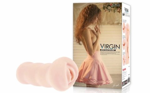 Three Sisters Model Virgin kompaktowa maszyna intymna z teksturą 14 cm Kokos