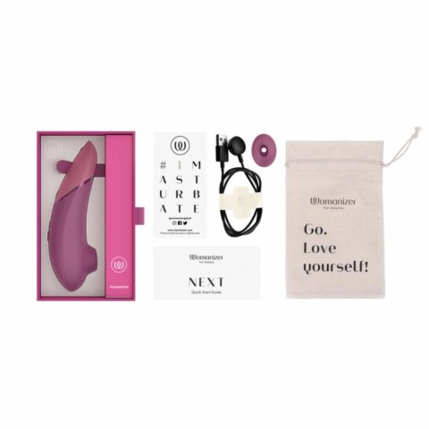 Womanizer Next Dusty Pink - zaawansowana maszyna intymna z systemem Air Pulse Womanizer
