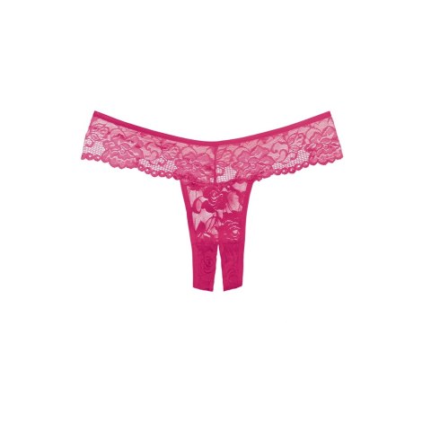 Allure Chiqui Love stringi damskie z koronką bez części dolnej czarne Allure