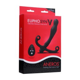Aneros Eupho Syn V Czarny - Model wibrujący z pilotem, silikon Aneros