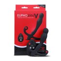 Aneros Eupho Syn V Czarny - Model wibrujący z pilotem, silikon Aneros