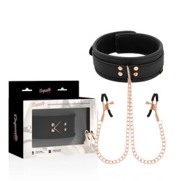 Coquette Chic Desire Fantasy naszyjnik z zaciskami, neopren, łańcuszki COQUETTE