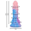 EPIC Ashtar silikonowy model postaci z przyssawką 18 cm jasny EPIC
